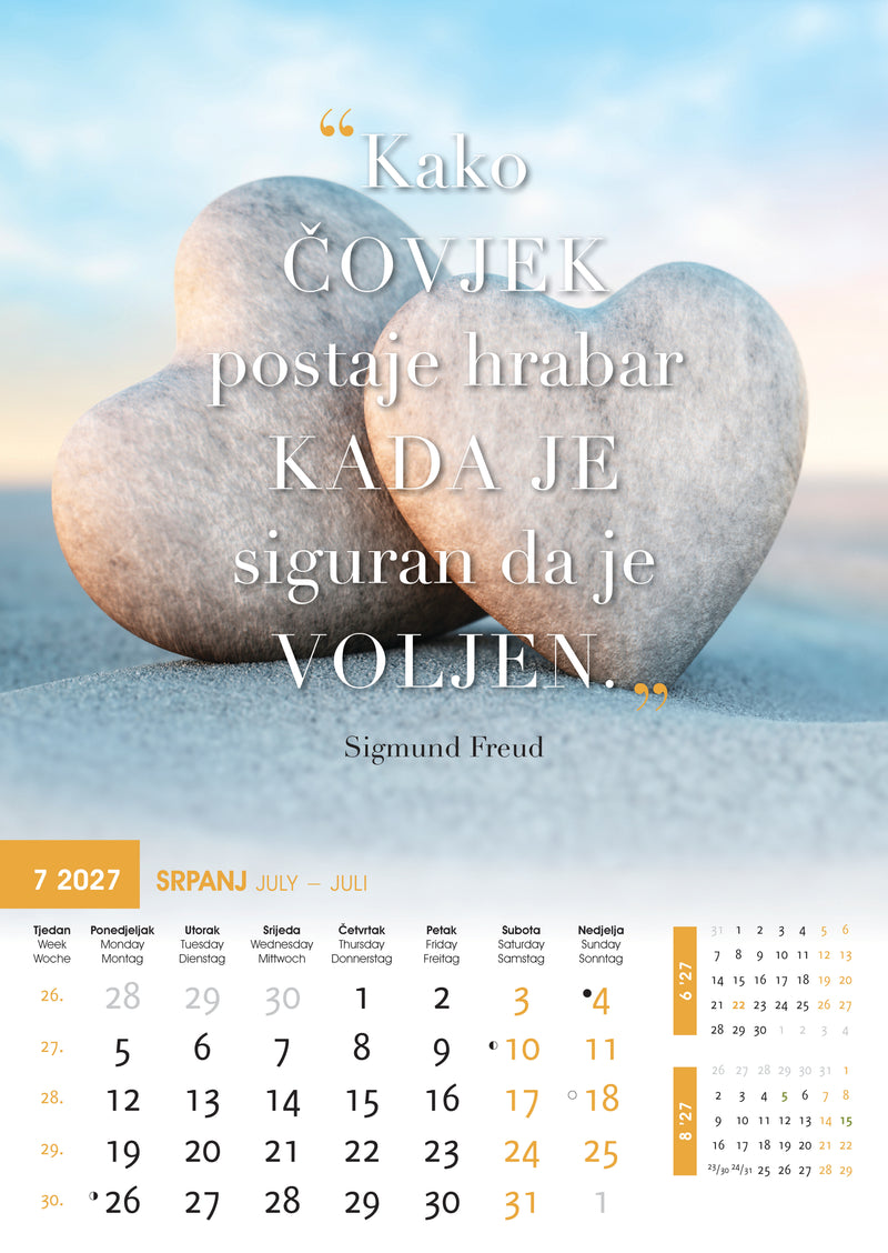Promotivni zidni kalendar Motivacija