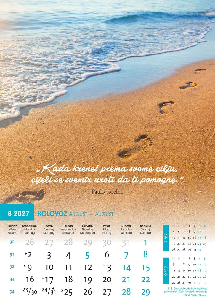 Promotivni zidni kalendar Motivacija