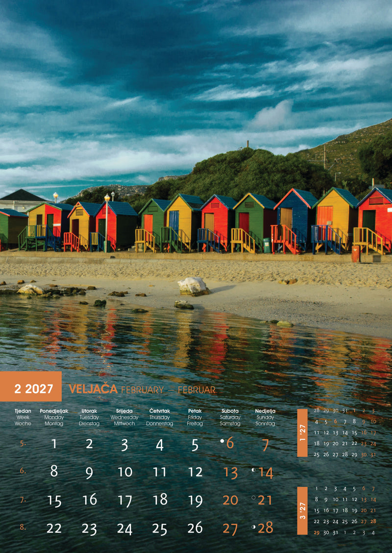 Promotivni zidni kalendar Svijet u boji
