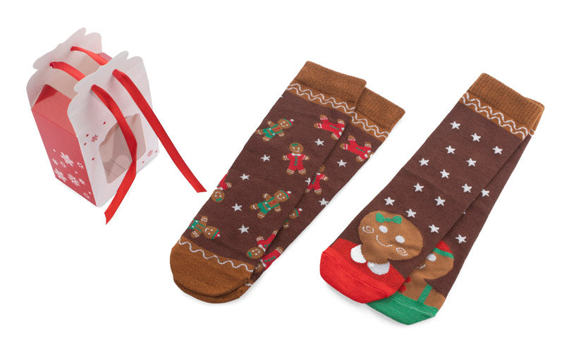Čarape s božićnim motivima, 2 para