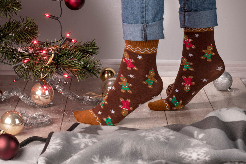 Čarape s božićnim motivima, 2 para