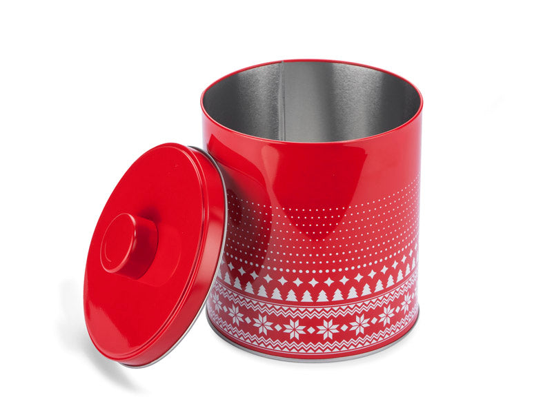 Božićna limena kutija za kekse