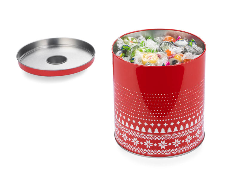 Božićna limena kutija za kekse