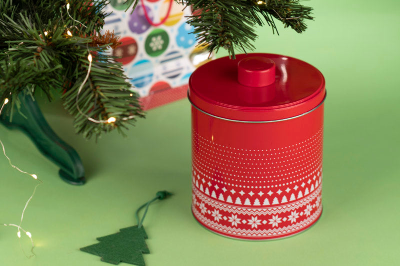 Božićna limena kutija za kekse