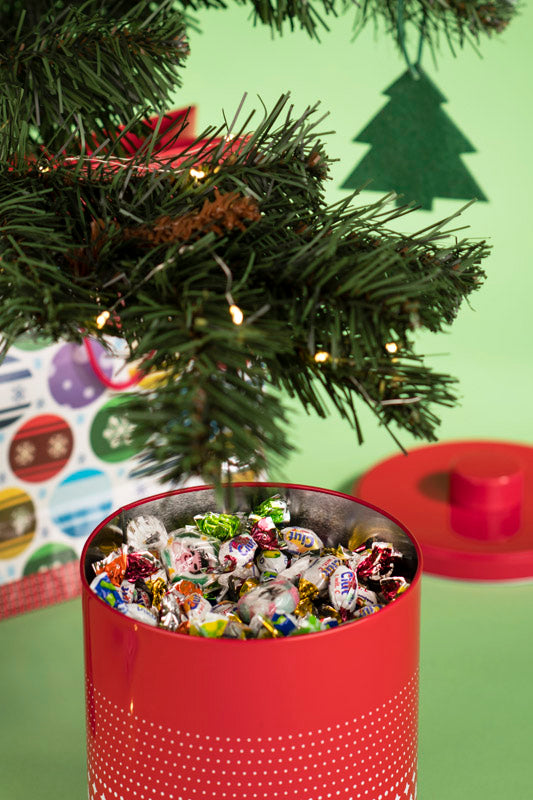 Božićna limena kutija za kekse