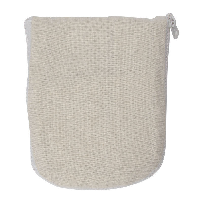 Eko sklopiva torba za kupovinu od pamuka sa sklapanjem patentnim zatvaračem