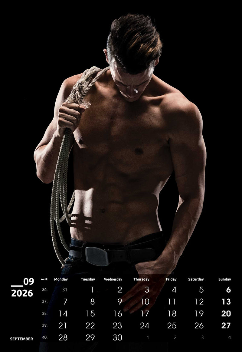 Promotivni zidni kalendar Masculine