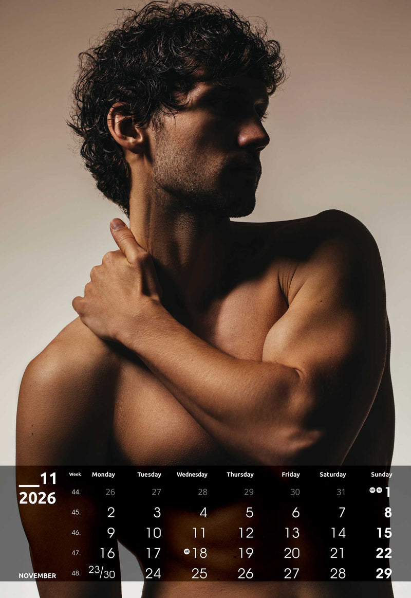 Promotivni zidni kalendar Masculine