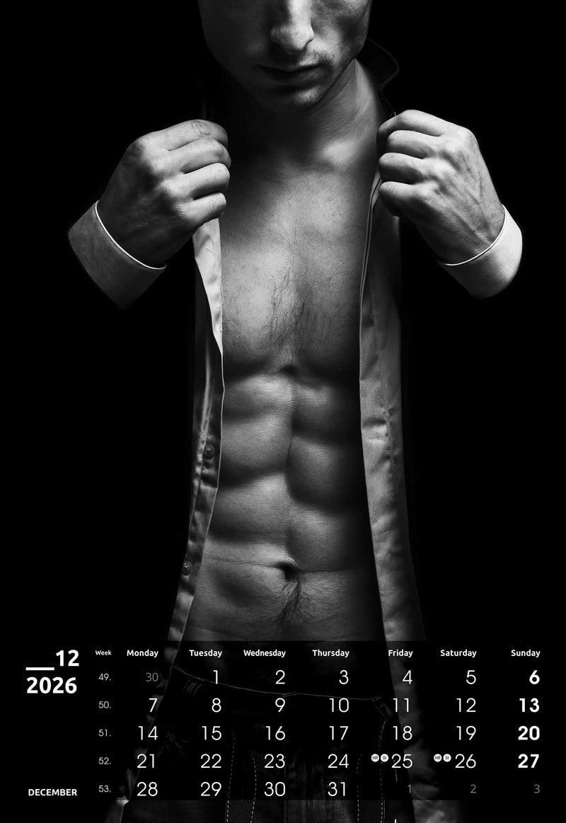 Promotivni zidni kalendar Masculine