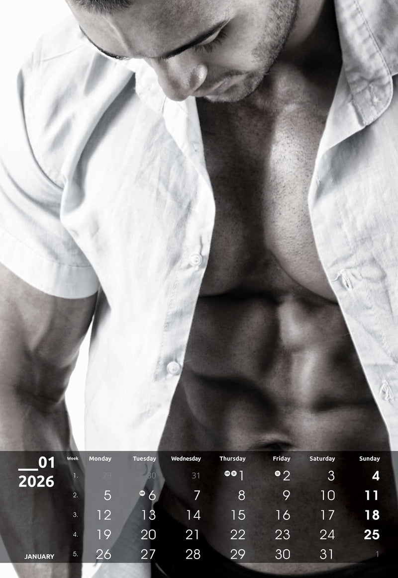 Promotivni zidni kalendar Masculine