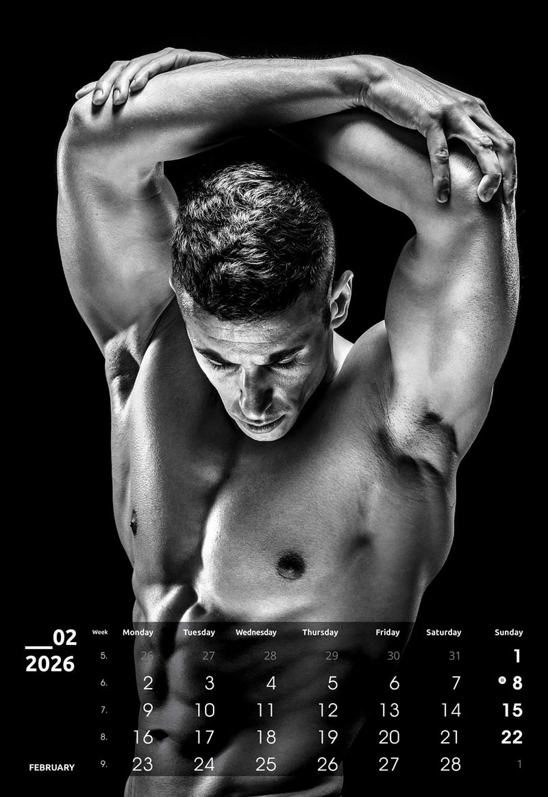 Promotivni zidni kalendar Masculine