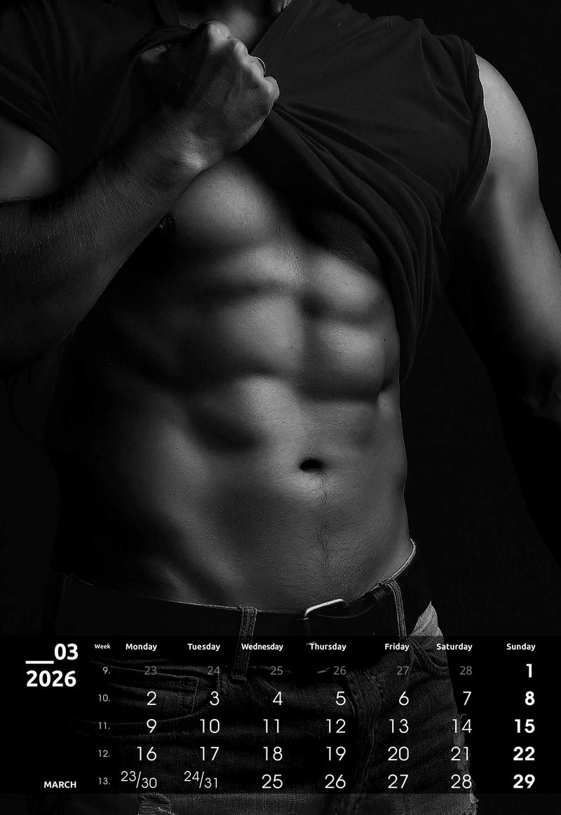 Promotivni zidni kalendar Masculine