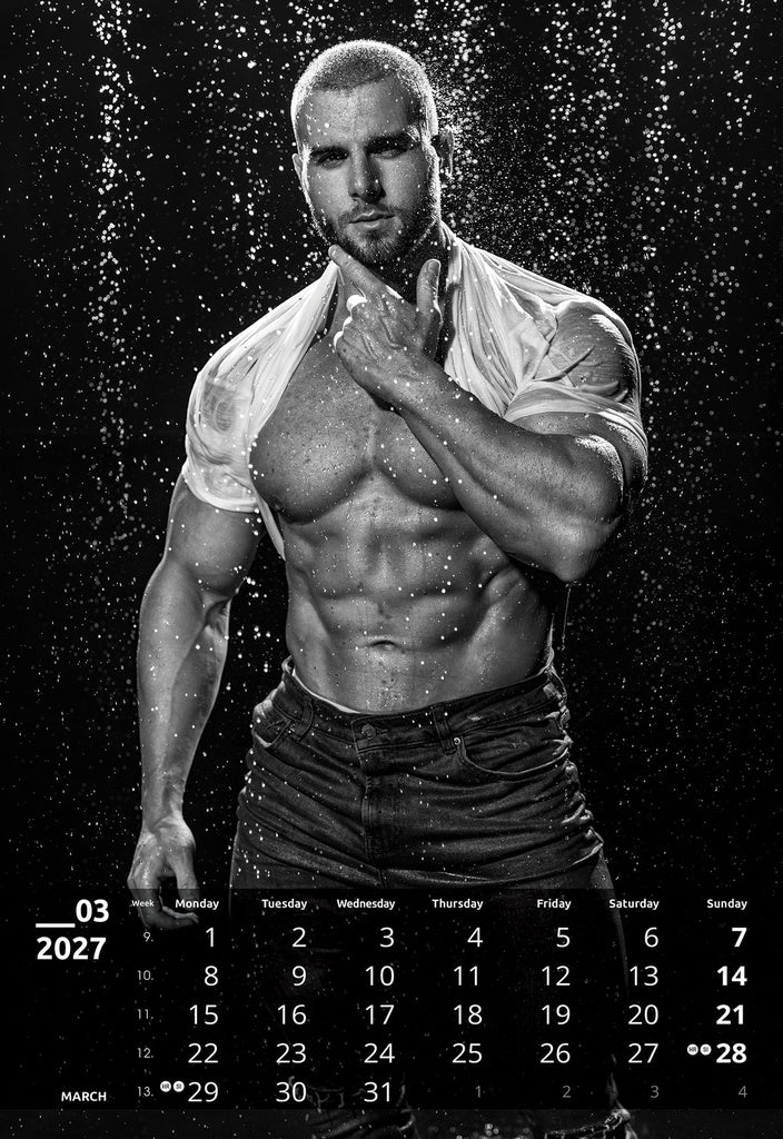 Promotivni zidni kalendar Masculine