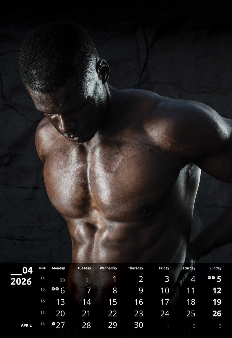 Promotivni zidni kalendar Masculine