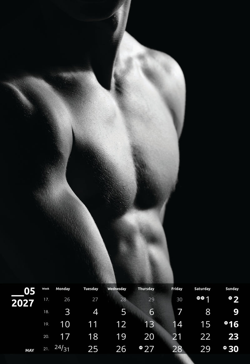 Promotivni zidni kalendar Masculine