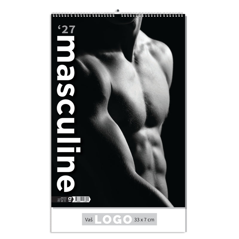 Promotivni zidni kalendar Masculine