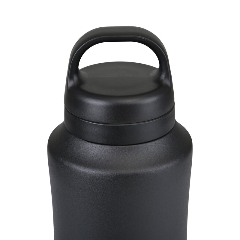 Promotivna dvostruko izolirana boca s vakuumskom izolacijom zapremine 740 ml, crne boje | Promidžbeni pokloni