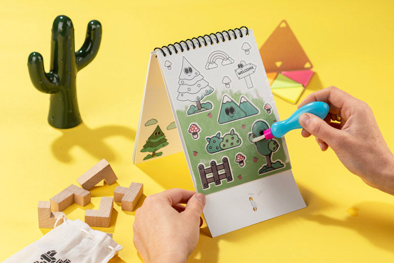 Čarobna vodena dječja bojanka