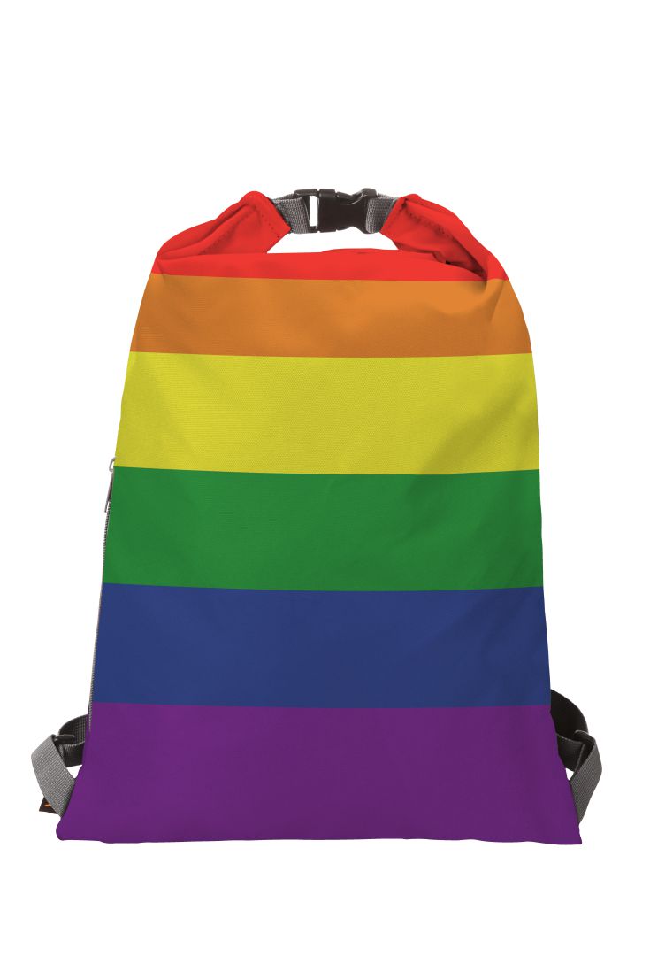 Moderni ruksak s dijamantnim uzorkom