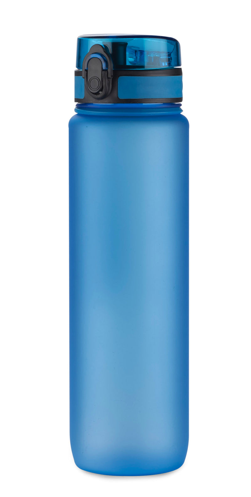 Promotivna sportska motivacijska boca za vodu 1000ml, plave boje | Reklamni pokloni