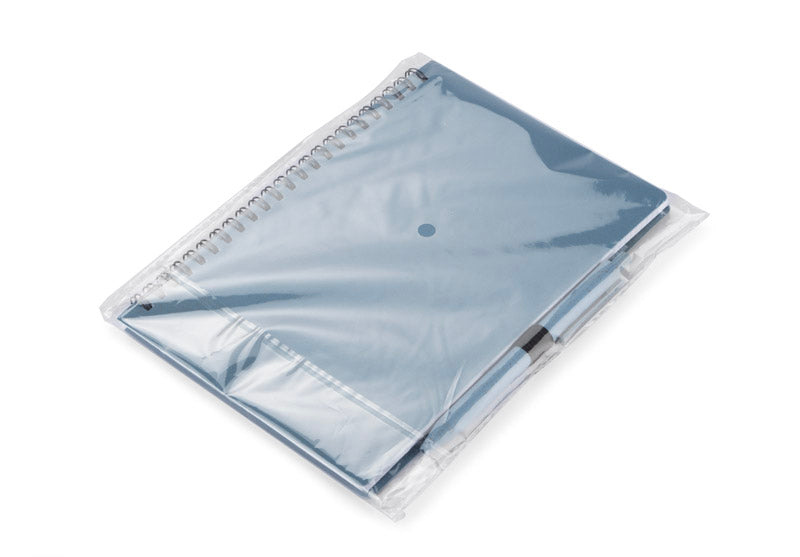 Spiralni eko A5 notes s kemijskom olovkom od vlakana slame