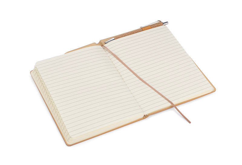 Eko set s notesom A5 i kemijskom olovkom od pluta