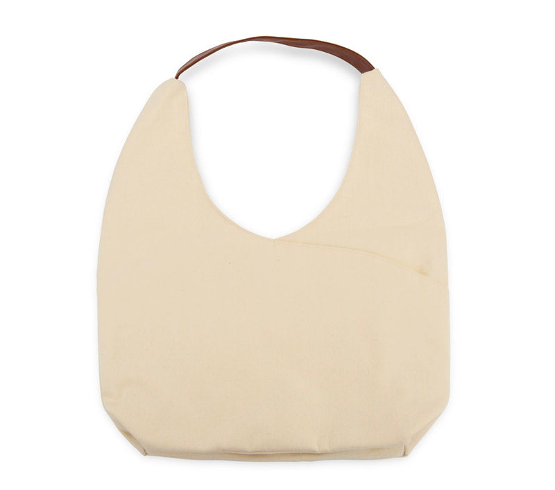 Reklamna pamučna torba u obliku ženske torbice, bež boje | Promotivni pokloni