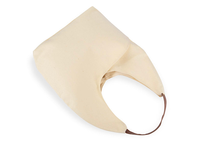 Reklamna pamučna torba u obliku ženske torbice, bež boje | Promo pokloni