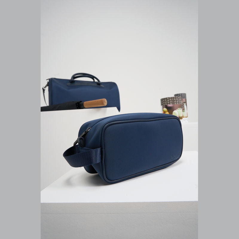 Reklamna MoLu kozmetička torbica Sanremo, navy plave boje | Poslovni pokloni | Promotivni pokloni