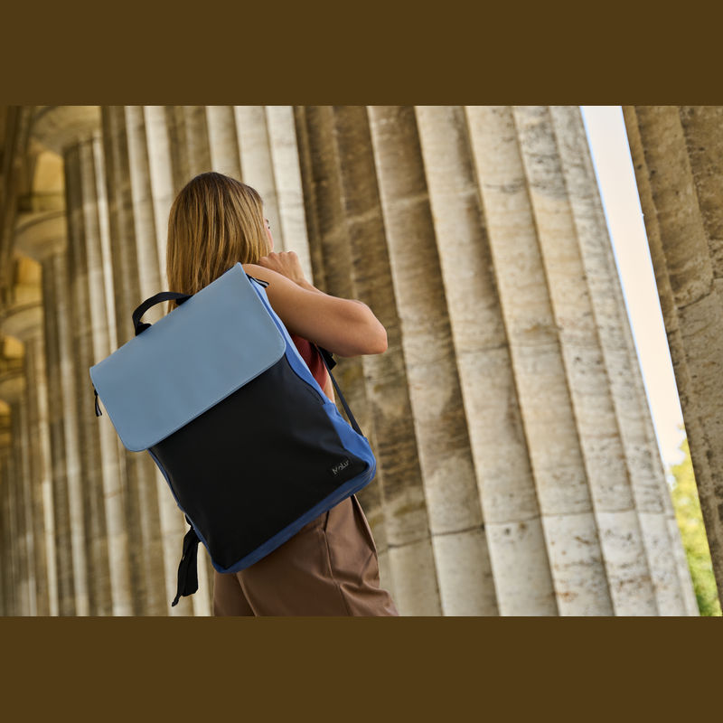 MoLu vodootporan ruksak Saint Gilles, plave boje | Poslovni pokloni | Reklamni pokloni