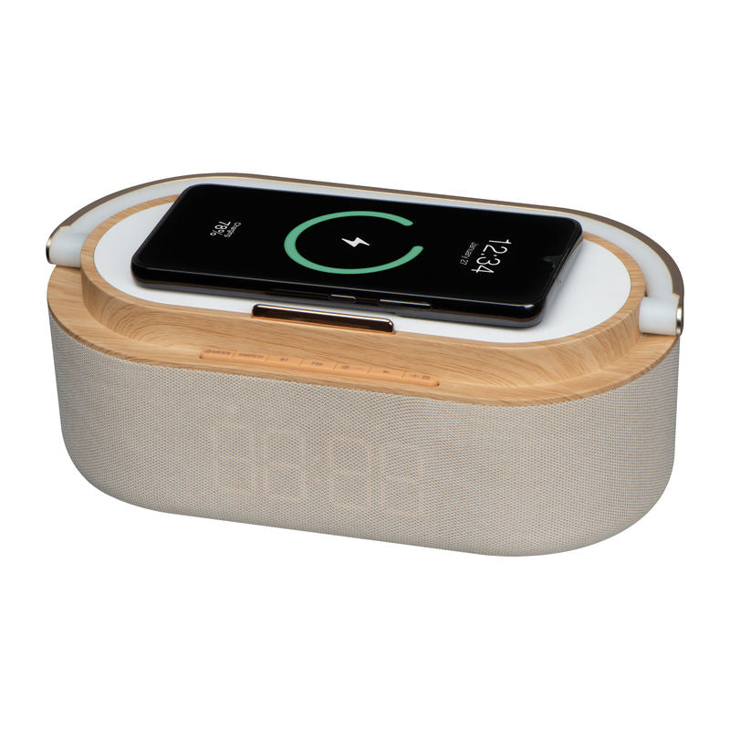 Promotivni MoLu bežični zvučnik Limassol 2,000 mAh, bež boje | Promo pokloni