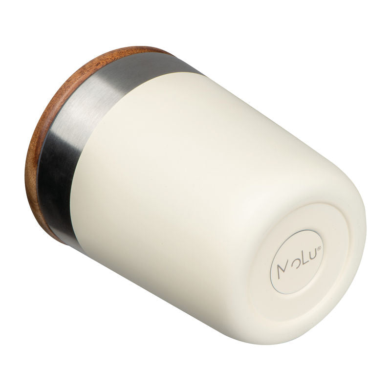 Reklamna MoLu putna šalica Portofino od nehrđajućeg čelika, 300ml, bijele boje | Promidžbena pokloni