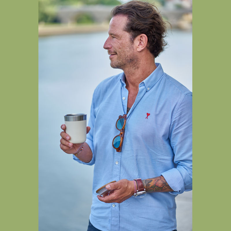 MoLu putna šalica Portofino od nehrđajućeg čelika, 300ml