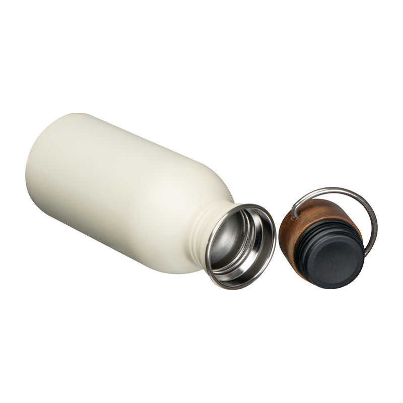 Promotivna MoLu boca za piće Ibiza od nehrđajućeg čelika, 500ml, bijele boje | Reklamni pokloni