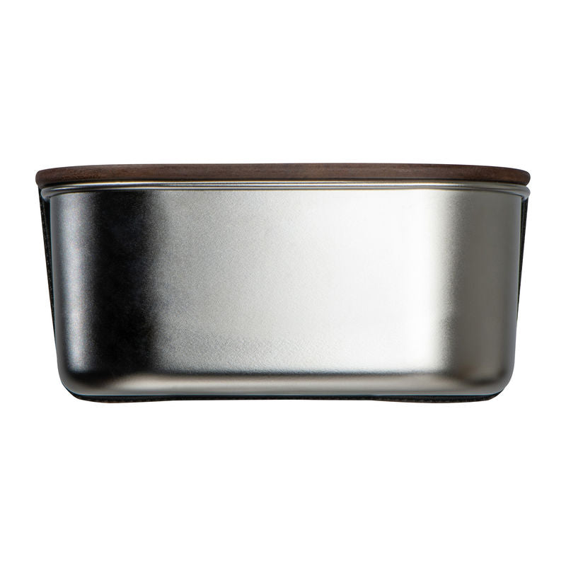 Reklamna kutija za ručak Port Banús (MoLu), 1000ml, srebrne boje | Promidžbeni pokloni