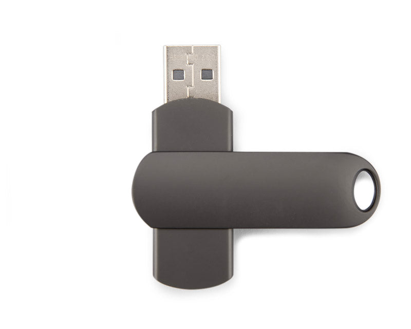 Elegantni USB stick u metalnom rotirajućem kućištu, 64Gb