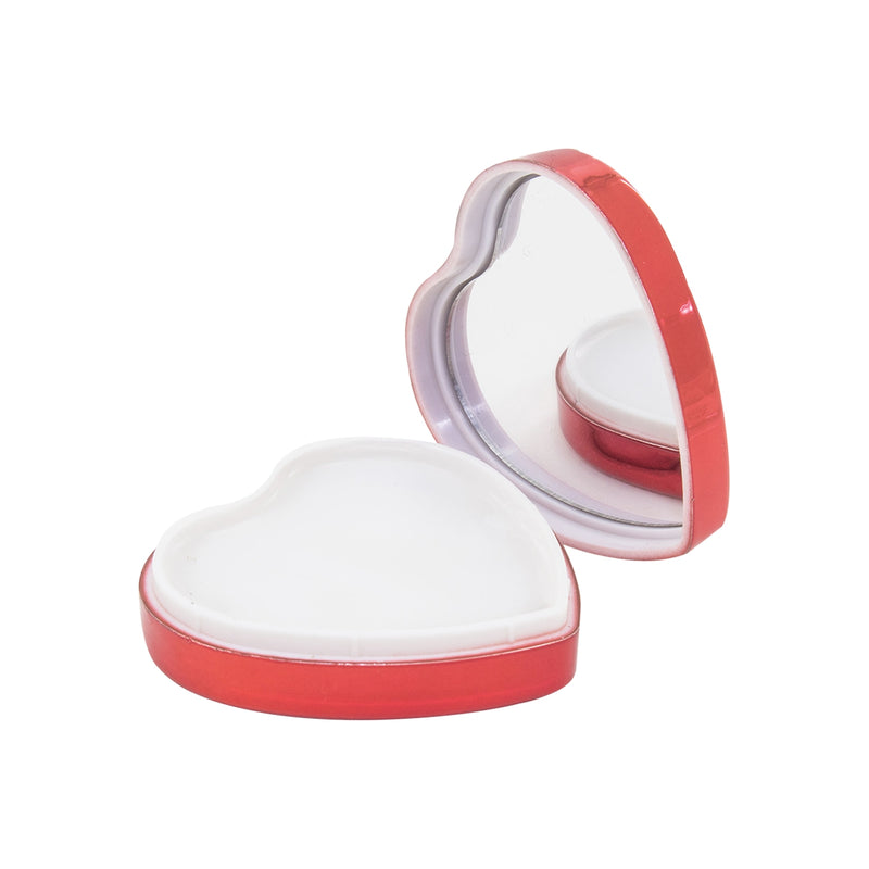 Balzam za usne u kutijici u obliku srca s ogledalom