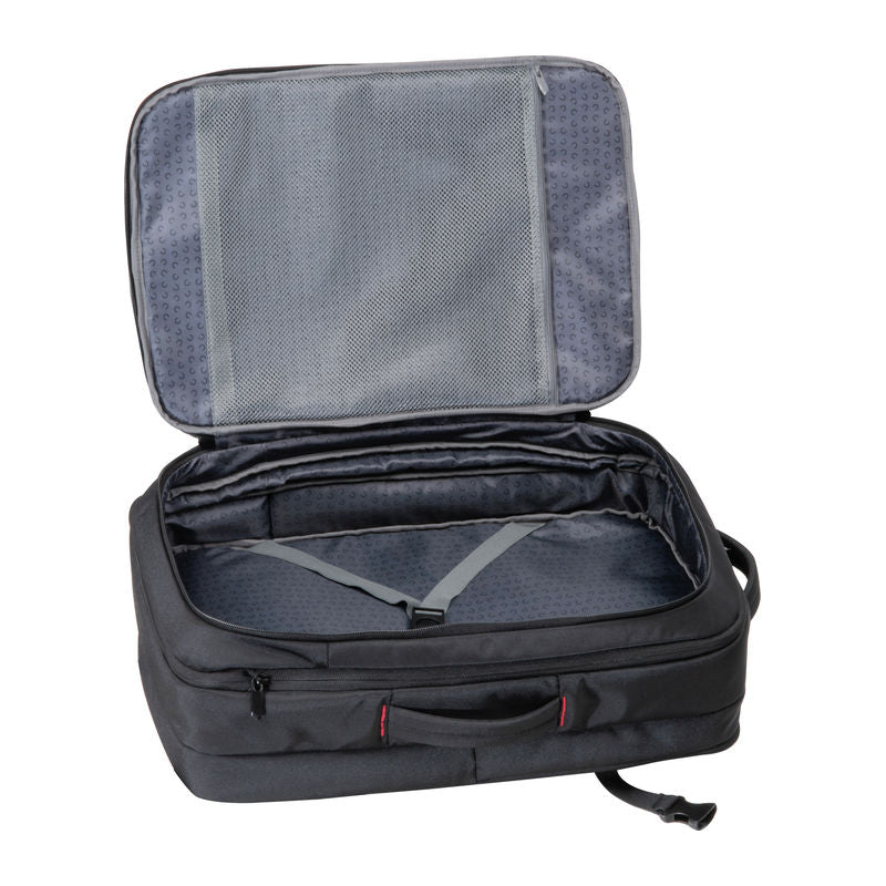 Rekamni MoLu proširivi ruksak, crne boje | Poslovni pokloni