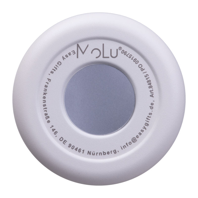 MoLu boca od recikliranog nehrđajućeg čelika, 600ml bijele boje | Poslovni pokloni | Promotivni pokloni