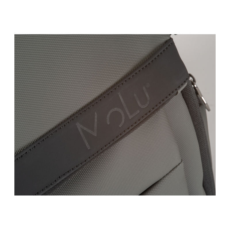 Promidžbeni ruksak iz MoLu kolekcije od visokokvalitetnog recikliranog poliestera, sive boje | Reklamni pokloni