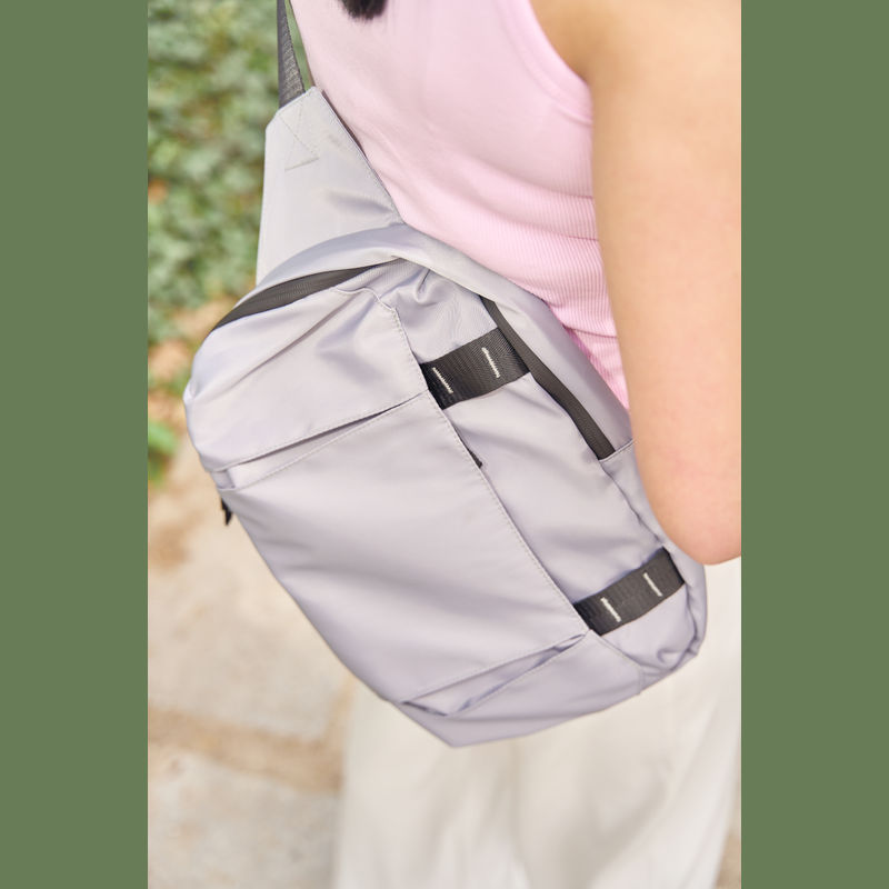 Promidžbena elegantna torba za rame iz Molu kolekcije, sive boje | Reklamni pokloni