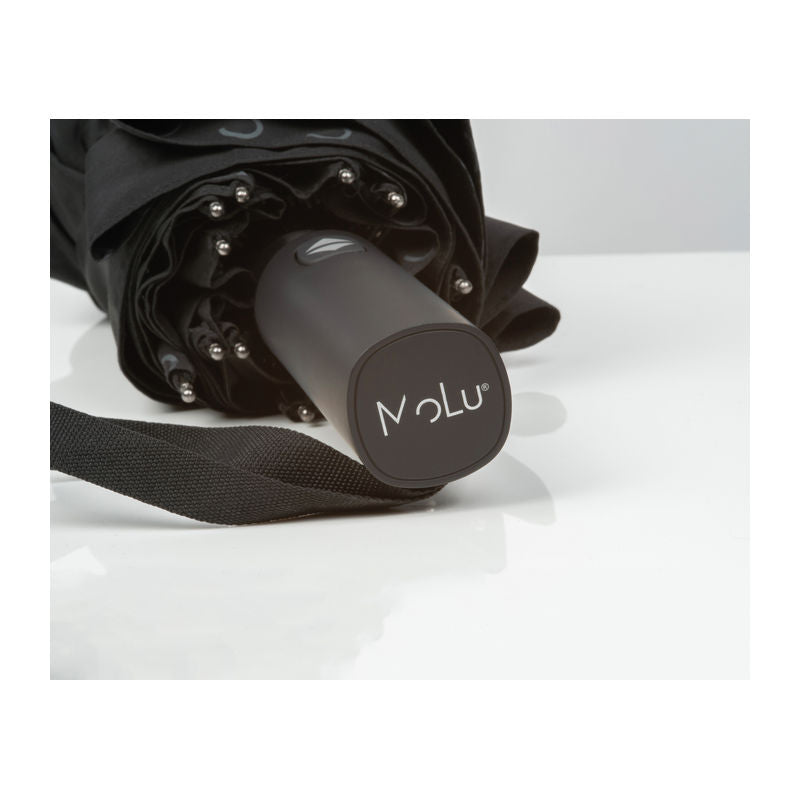 Reklamni MoLu Rio Verde automatski kišobran, crne boje | Promidžbeni pokloni