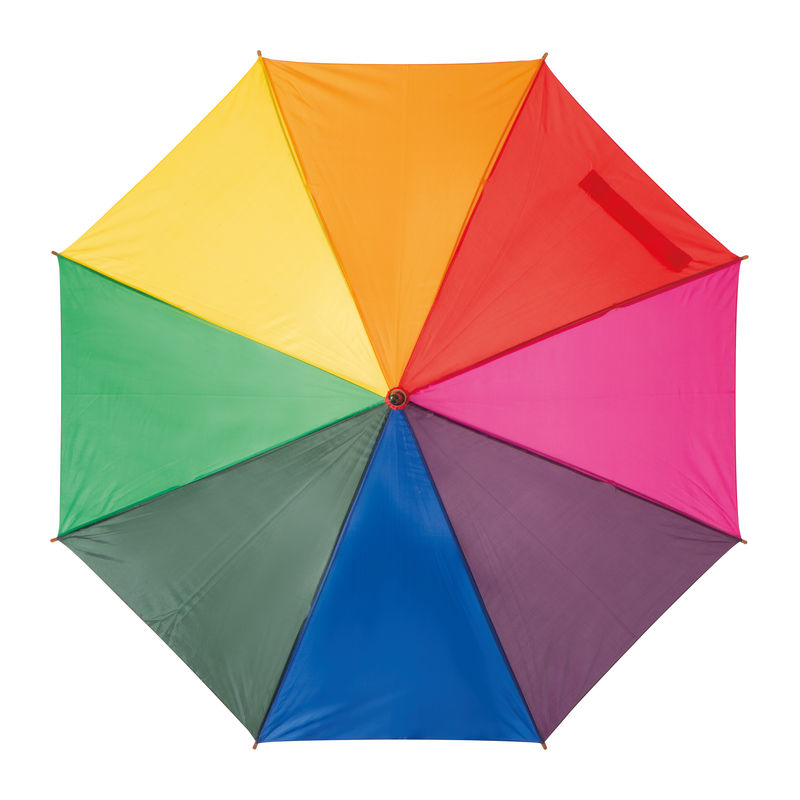 Automatski kišobran sa 8 panela u duginim bojama