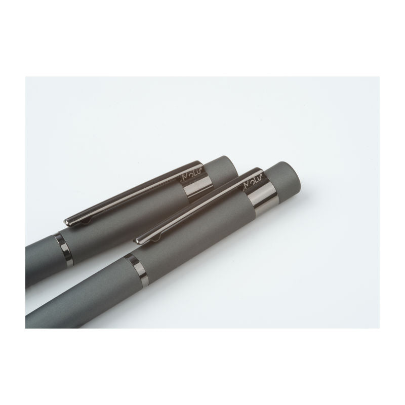 Reklamni MoLu set za pisanje Porto Velho, sive boje | Promidžbeni pokloni