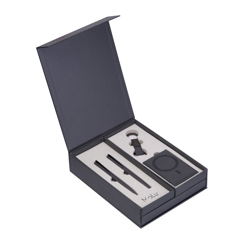 MoLu Premium poklon set, sive boje | Poslovni pokloni