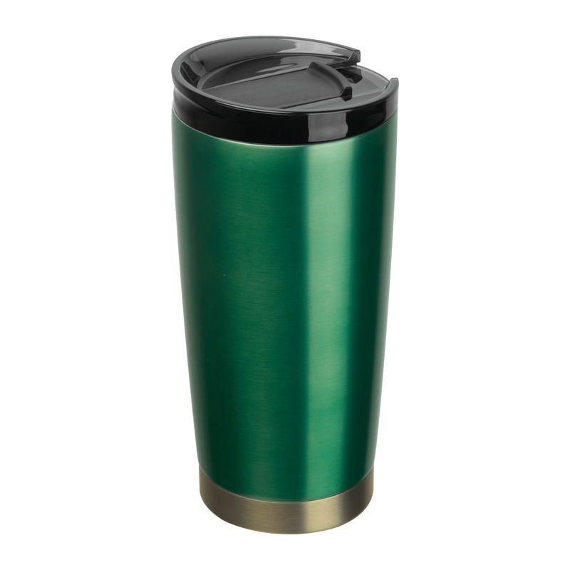 Reklamna MoLu termo šalica La Louvière, 600ml zelene boje | Poslovni pokloni