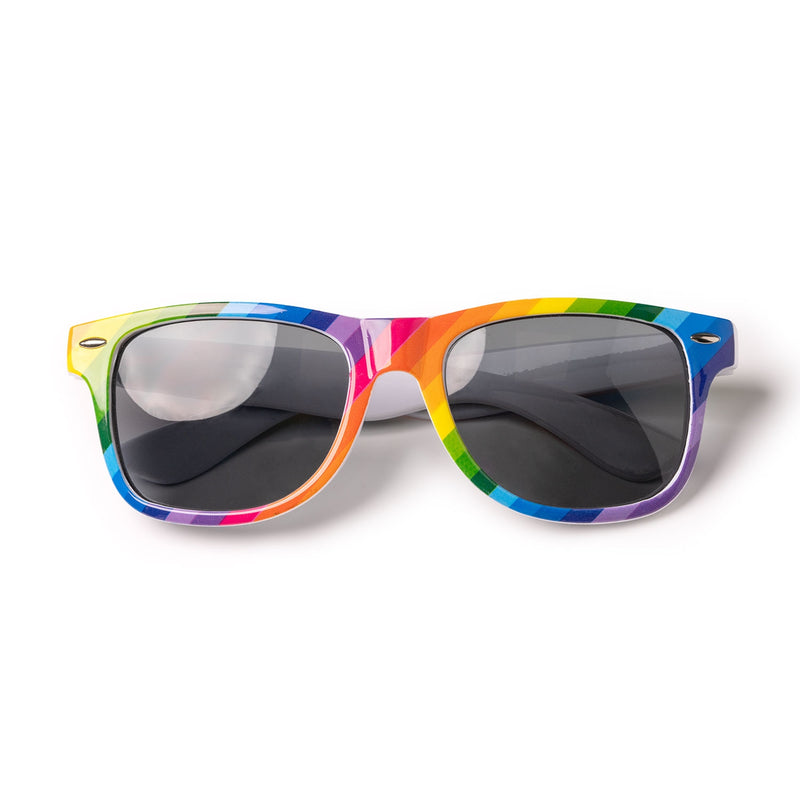 Sunčane naočale s dizajnom u duginim bojama