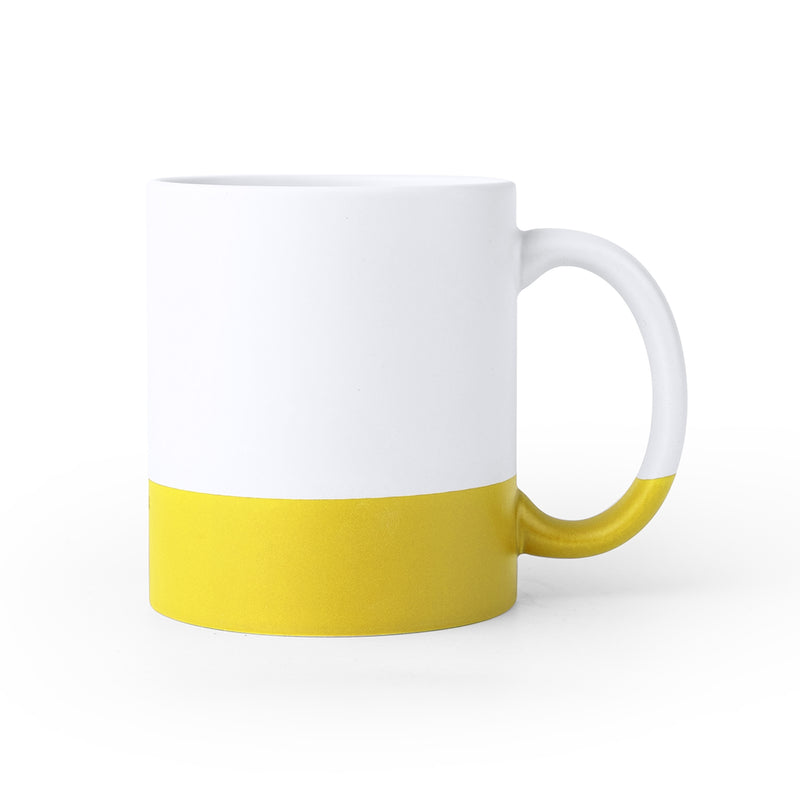 Šalica za sublimacijski tisak s obojanim donjim dijelom, 350ml