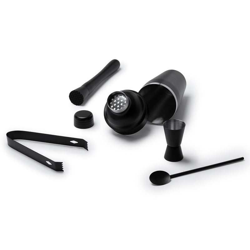 Crni luksuzni set za koktele