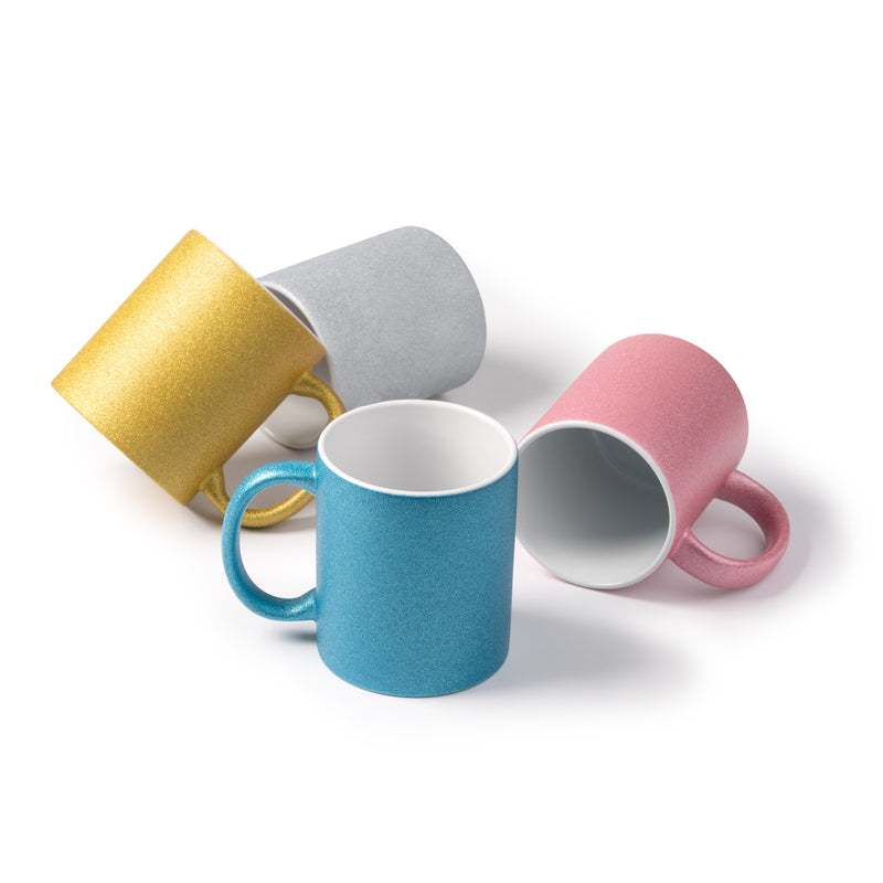 Šalica s efektom šljokica za sublimacijski tisak, 350ml